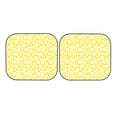 thumbnail image 7 of Haiem Daisies Flowers Car Windshield Sun Shade (2 Pieces) Foldable Windshield Sun Shade Car Accessories for Truck SUV Pickup-Medium, 7 of 7