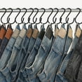 thumbnail image 3 of 12 Pack 4 Inch S Hooks for Hanging Plants,Heavy Duty S Hooks, Vinyl Coated Non Slip Clothes S Hooks, White S Hooks Pot Rack Closet Hooks for Hanging Plants, Clothes, Kitchen Utensil, Pots, Pans, 3 of 7