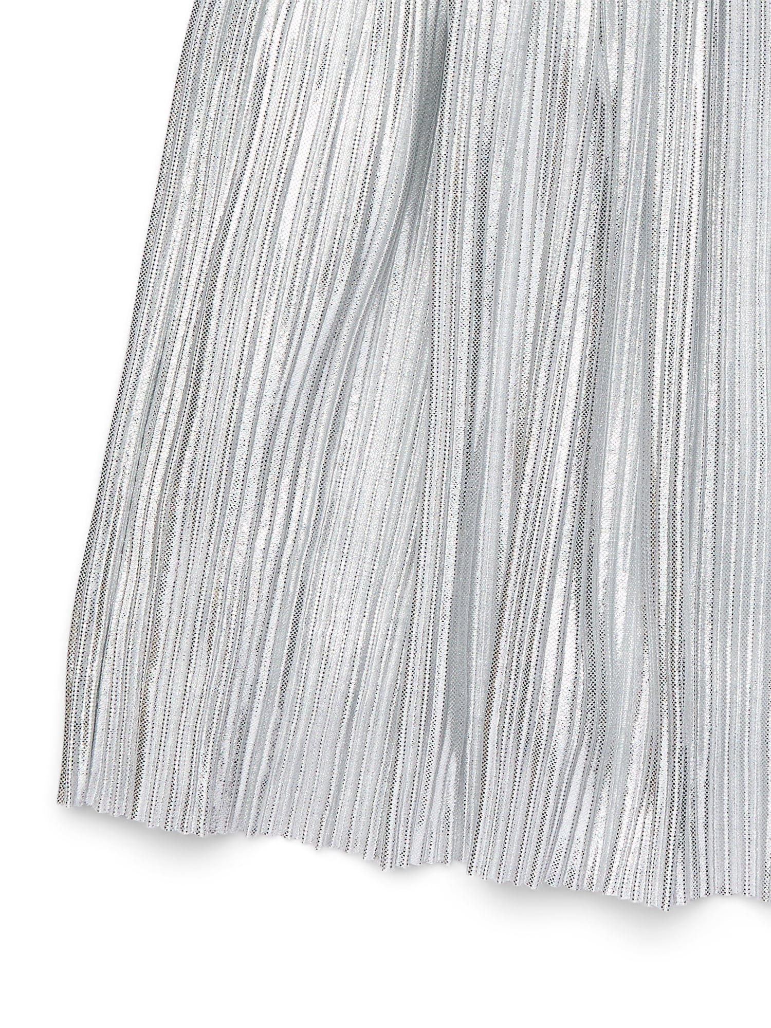 Wonder Nation Girls Metallic Skirt, Sizes 4-18 & Plus