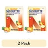 (2 pack) Nicorette Nicotine Gum, Stop Smoking Aids, 4 Mg, Fruit Chill, 160 Count
