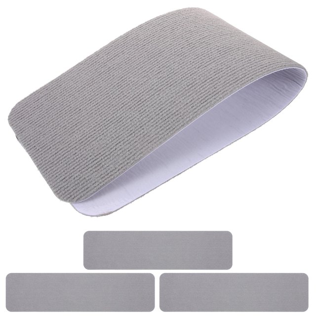 unbranded 4Ud Alfombra Para Gris Antideslizante Con Autoadhesivo Para Madera Y Alfombra