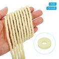 thumbnail image 3 of Uxcell Polymer Clay Beads Spacer 1750 Pcs 5 Strands Round Flat Handmade Bead Spacer for Jewelry Making Beige 0.24 inch, 3 of 7