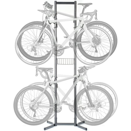 Delta Cycle Four Bike Freestanding Bicycles Stand for Indoor Garage