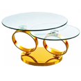 thumbnail image 1 of Table basse Canadian Ring en or, 1 of 1