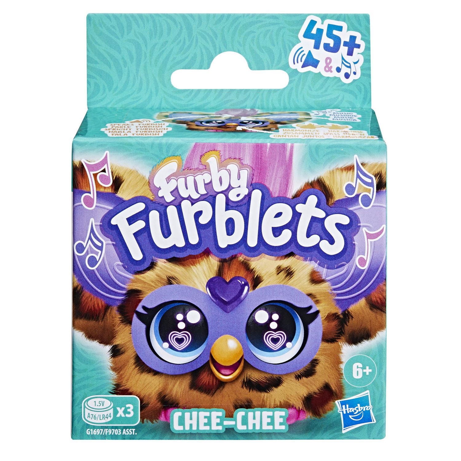 Furby Furblets Chee-Chee Cheetah Mini Plush Toy