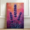 thumbnail image 4 of Lavender Flower Canvas Wall Art 8x12 inches - French Rustic Vintage Lavender Flower Watercolor Canvas Print for Cozy Bedroom, 4 of 5