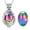Rainbow, variant on Hollow Butterfly Cremation Jewelry Teardrop Butterfly Urn Necklace for Ashes Memorial Locket Urn Pendant Necklace Hollow Mini Keepsake Urn for Women Men