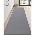 thumbnail image 1 of Kitchen Rug Anti Fatigue Mats for Floor, 24x59 Non Skid Cushioned Comfort Standing Desk Waterproof Runner, Grey, 1 of 9