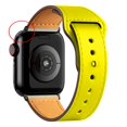thumbnail image 1 of Correa de cuero para Apple watch Ultra, pulsera de muñeca de 49mm, 44mm, 40mm, 38mm, 42mm, 45/44mm, iWatch series 8, 7, 3, 4, 5, 6, se, 41mm/45mm, 1 of 4