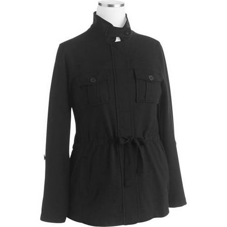 George Maternity French Terry Jacket with Drawstring at Waist