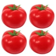 thumbnail image 1 of icolorfuled 4Pcs Tomato Decor Party Artificial Tomato Models Faux Food Props for Home Decor and Photo Props, 1 of 7