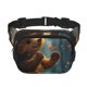 thumbnail image 1 of Disketp Cute Butterfly Bear Riñonera de Doble Capa, Bolsa de Cintura Ajustable para Viajes, Correr y Senderismo, Riñonera Ligera para Hombre y Mujer, 1 of 9