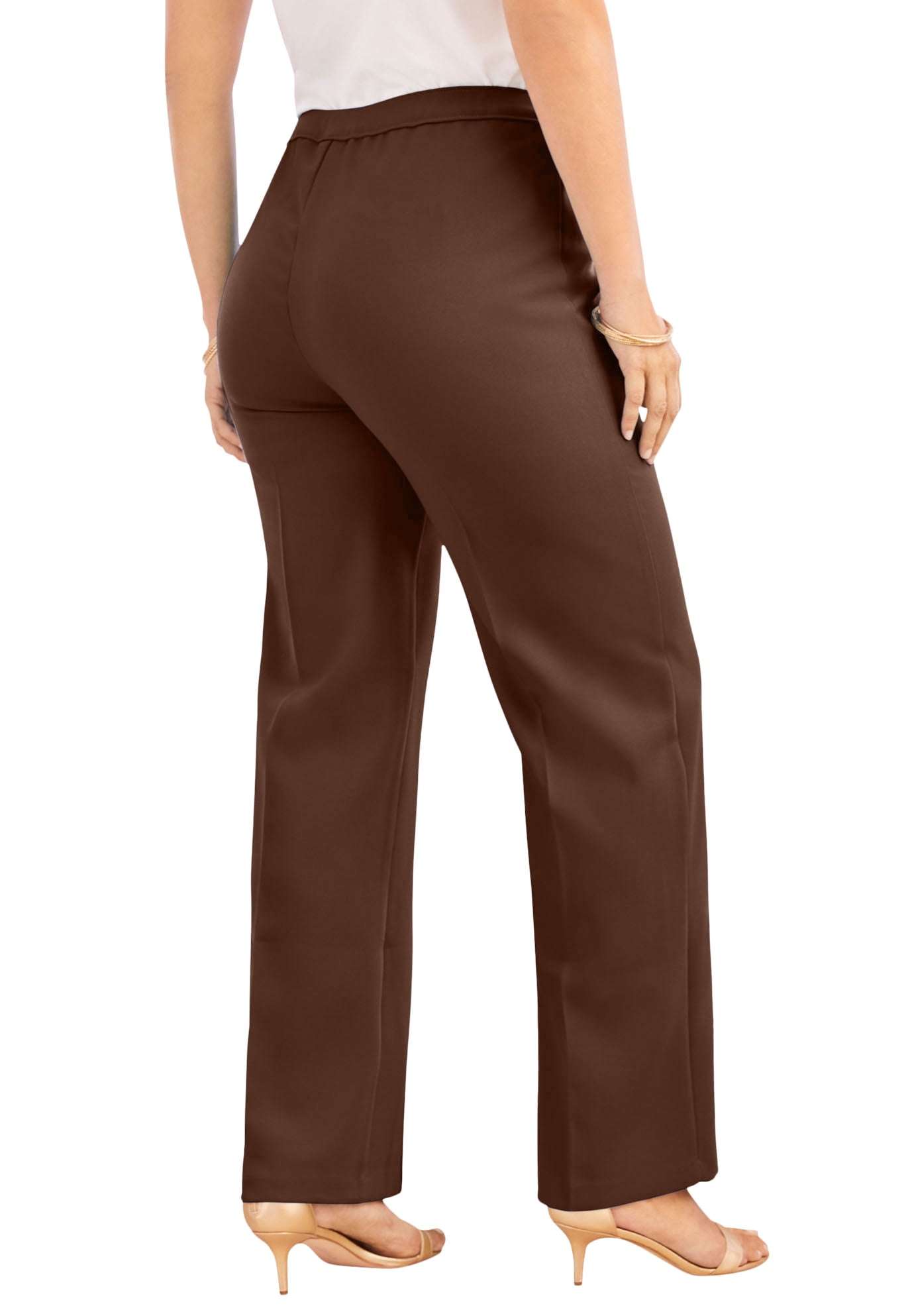 Wide-Leg Bend Over Pant Pant - Walmart 