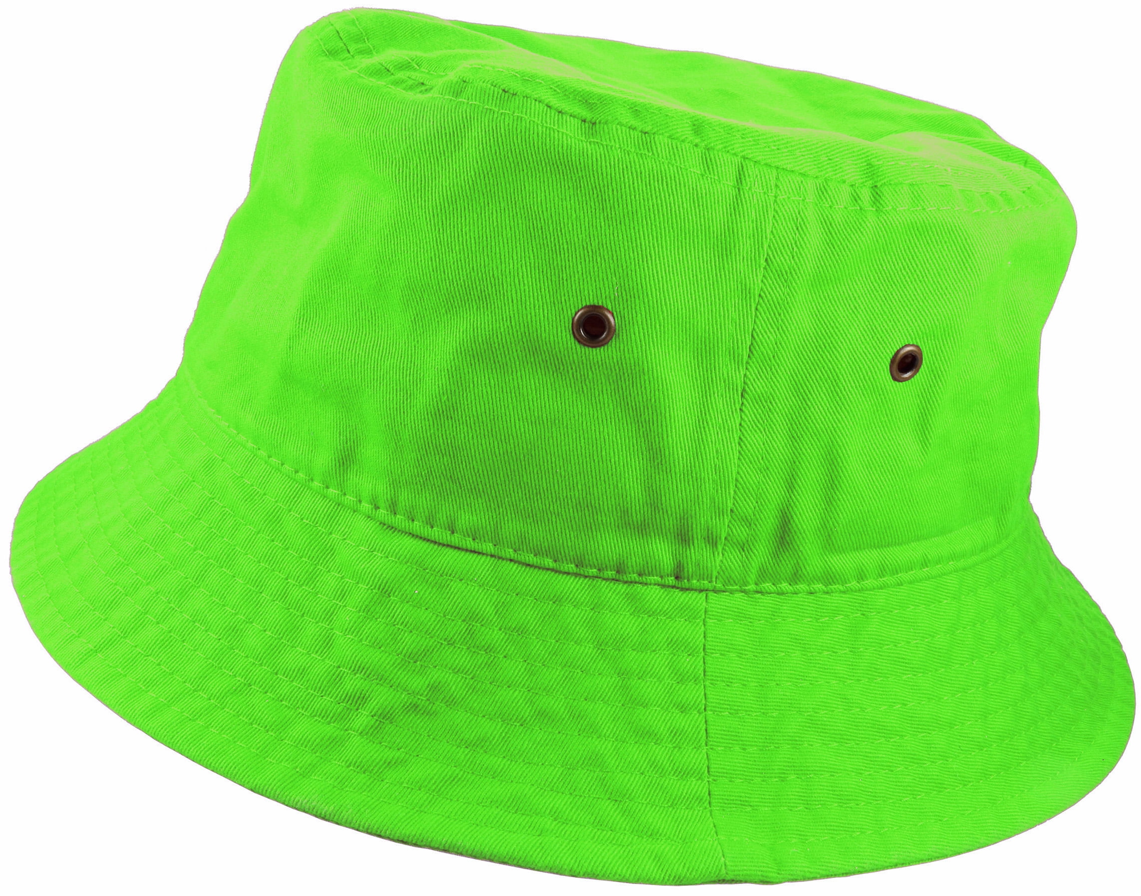 INTERNATIONAL Mens 100% Cotton Fabric Med-XL T Summer Bush Hat Green Under Brim 
