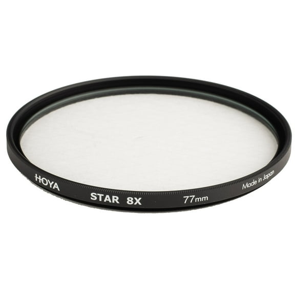 Hoya 77mm Creative Star 8X Cross Screen Glass Filter