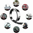 thumbnail image 2 of Gamvdout Stainless Steel Strip Steel Sheet Ultra Thin 304 Stainless Steel Plate/Foil Corrosion Resistance, Width 100mm, Length 1000mm, Thickness 0.01-0.05mm, 2 of 5