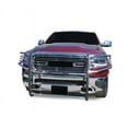 thumbnail image 4 of Black Horse Offroad Grille Guard 17DG111MSS Polished; Stainless Steel; Modular; 1-1/2 Inch Diameter; With Brush Guard; Without Skid Plate; With Mounting Points For Lights, 4 of 9