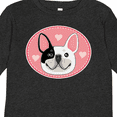 thumbnail image 4 of Inktastic French Bulldog Dog Girls Long Sleeve Toddler T-Shirt, 4 of 5