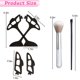 thumbnail image 3 of Juego de herramientas para sombras de ojos, aplicador de maquillaje con pincel, protector de rímel, guía, delineador de ojos, plantilla para ojos, herramienta de maquillaje, regla para cejas, 3 of 5