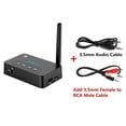 thumbnail image 5 of Bluetooth 5.1 Audio Adapter with NFC AUX 3.5mm Mic Remote - Wireless Music Transmitter & Receiver for TV, 5 of 5