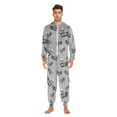 thumbnail image 6 of joogoo Vintage Retro Chickens Unisex Adults Onesies Pajamas Jumpsuits L, 6 of 7