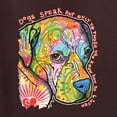 thumbnail image 2 of Neon Lab Dog Lover Shirt | Labrador Dogs Speak To Those Who Listen | Dean Russo Art Animal Lover Unisex Hoodie Sweatshirt, Brown, 3X-Large, 2 of 6
