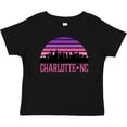 thumbnail image 3 of Inktastic Charlotte North Carolina Gifts Skyline Girls Baby T-Shirt, 3 of 5