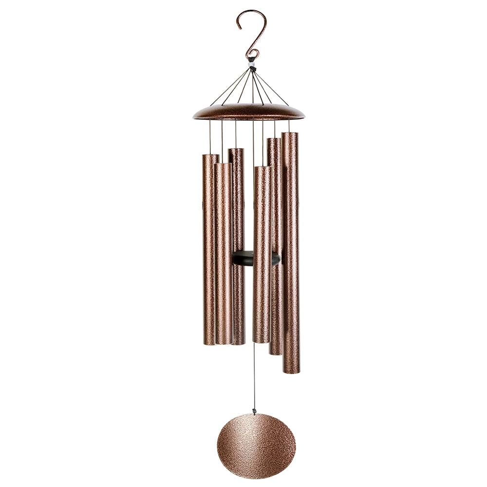iMeshbean Large 45 quot Wind chime Copper Tubes Deep Tone Resonant Bass iMeshbean Large 45 quot Wind chime Copper Tubes Deep Tone Resonant Bass
