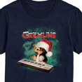 thumbnail image 3 of Gremlins - Holiday Gizmo Plays Keyboard - Men's Short Sleeve Graphic T-Shirt, 3 of 5