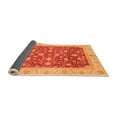 thumbnail image 2 of Ahgly Company Indoor Square Oriental Orange Modern Area Rugs, 8' Square, 2 of 4