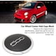 thumbnail image 3 of Juego de 4 tapacubos de 133 mm para ruedas Fiat 500, tapacubos centrales 68078419AC 68078421AC, tapacubos plateado 51884863, 3 of 4