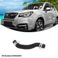 thumbnail image 3 of Unique Bargains Radiator Hose Heater Hose Radiator Outlet Hose Pipe No.21204AA910 for Subaru Forester 2006-2010 Rubber Coolant Pipe Black 1 Pc, 3 of 6