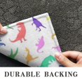 thumbnail image 6 of Colorful Gradient Dinosaurs Silhouettes Pattern Door Rugs,Washable Non Slip Door Mats Indoor,Decorative Door Mats,Entry Mat Indoor for Entrance,Bedroom,Kitchen,Bathroom,16"x47", 6 of 6