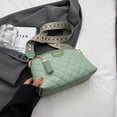 thumbnail image 4 of Bolso bandolera de mujer Bolso de hombro de moda de cuero de PU Bolso de mujer (Verde) Tmvgtek Para Estrenar, 4 of 9