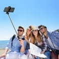 thumbnail image 3 of AlexTong Bluetooth-Compatible Selfie Stick Mobile Phone Holder Handle Retractable Portable Multifunctional Tripod For Phone, 3 of 7