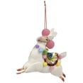 thumbnail image 3 of Northlight Plush Llama with Rainbow Saddle Christmas Ornament - 7.5", 3 of 6