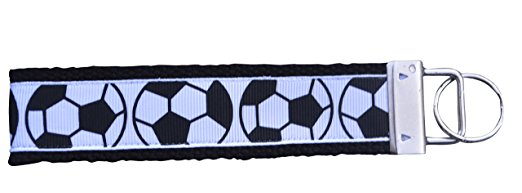 Soccer Charm Zipper Pull Keychain Gift for Soccer Player Custom Soccer Jewelry Gift Soccer Mom and Soccer Teams