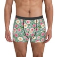 thumbnail image 7 of Disketp Rose Flowers Men's Boxer Briefs,Soft and Breathable Cotton Underwear with ComfortFlex Waistband, 7 of 7