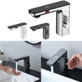 thumbnail image 4 of Bgsha Sensor Automatic Touchless Bathroom Sink Faucet Hot & Cold Mixer Cover Plate Water Mixer Tap With Display Screen, 4 of 6