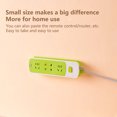 thumbnail image 3 of 4Pcs Socket Holder Punch Free Self Adhesive Strong Loading Living Room Wall Hanging Socket Fixer Daily Use, 3 of 4