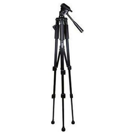 Vivitar 72" High Quality Tripod 15lb Capacity 3-Way Fluid Pan Professional Use