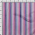 thumbnail image 1 of oneOone Cotton Poplin Fabric Stripe Panel Print Fabric BTY 56 Inch Wide, 1 of 3