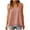 Pink, variant on Qiopertar Women's Sleeveless Boho Chiffon Tank Top Casual Round Neck Lace Ruffle Floral Strap Summer Beach Vacation Comfy Blouse, White L