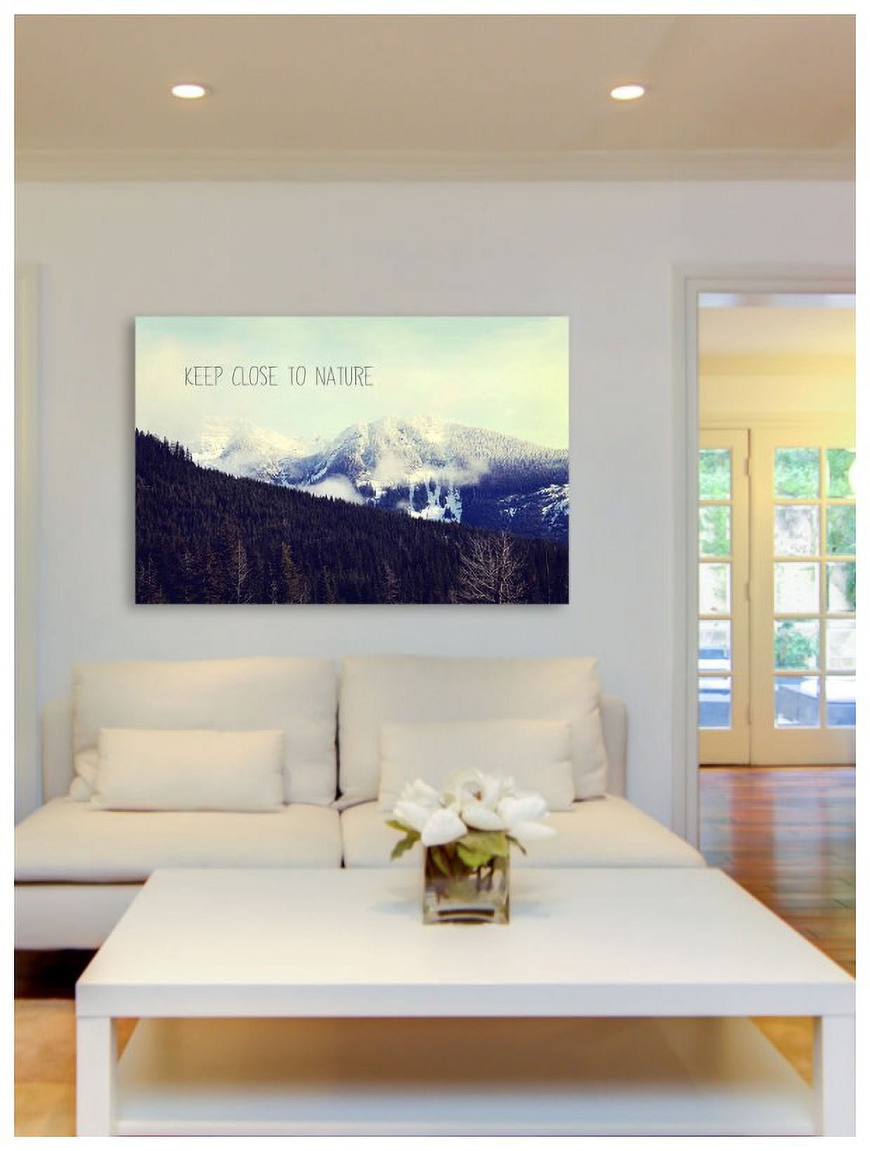 Marmont Hill "Keep Close to Nature" Sylvia Cook Painting Print on Canvas
