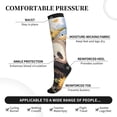 thumbnail image 3 of Bixox Clear Sky Cute Sunflower Panda Print Compression Socks,Compression Socks Women & Men Circulation for Medical,Running,Athletic, 3 of 7