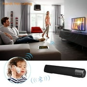 Sound Bar TV Soundbar Wired and Wireless Bluetooth Home Theater TV Speaker, Surround Sound Bar for TV, PC, Cellphone
