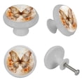 thumbnail image 4 of Butterfly Fluorescent Drawer Pulls: Round 4-Pack with Glow-in-the-Dark Knobs for Cabinets, Wardrobes, Dressers - Furniture Décor, 4 of 6