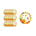 thumbnail image 3 of Thanksgiving Disposable Tableware Set,Autumn Pumpkin Maple Leaf Cup Plate Napkin for Livingroom Picnic Holiday Gathering, 3 of 9