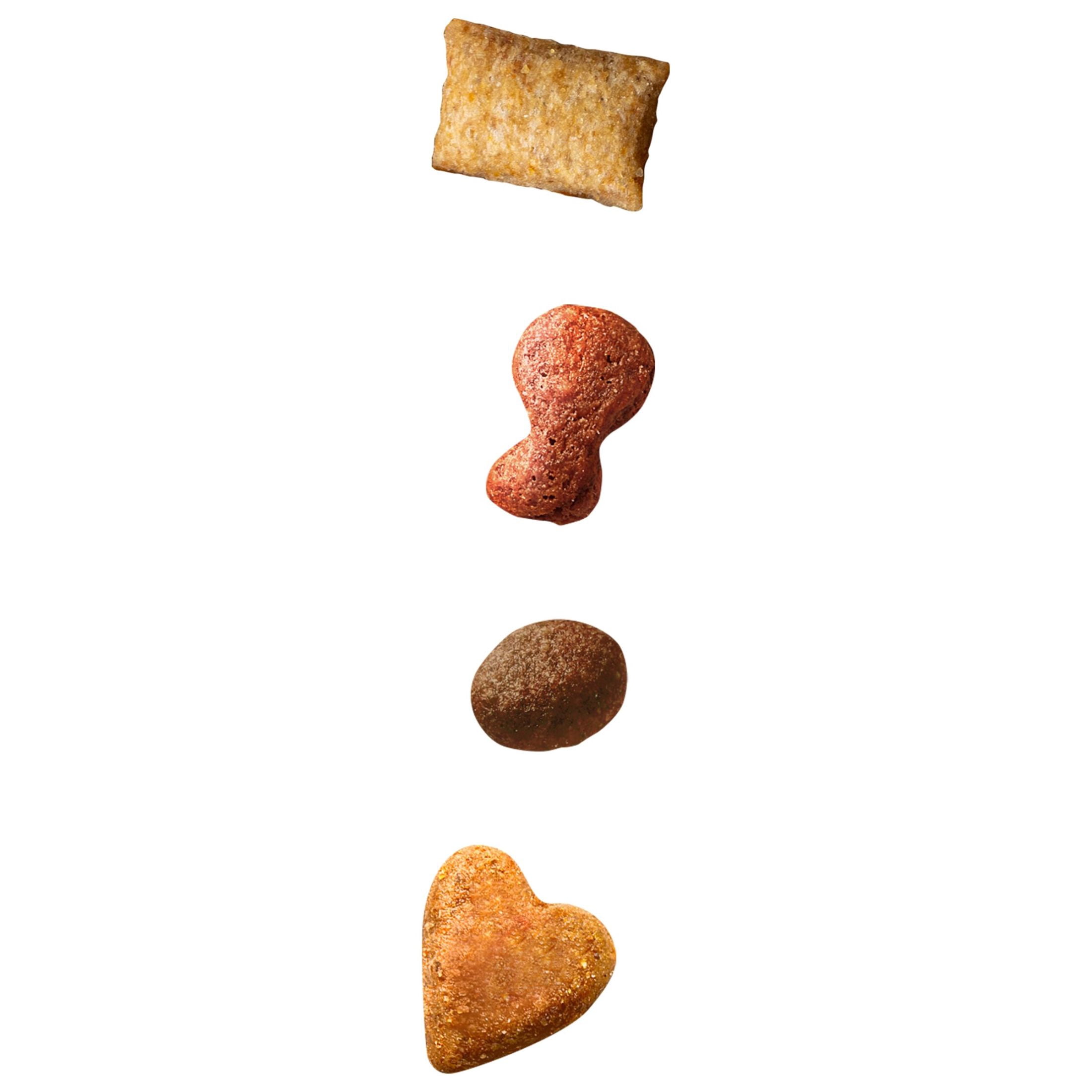 (3 pack) Meow Mix Gravy Bursts, Savory Salmon Flavor Kibble Mix, Gravy Filled Dry Cat Food, 3 lb. Bag