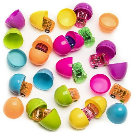 - Easter Eggs Filled With Mini Pull Back Cars - 2 Inches Assorted Colorful Eggs with Toys – Great Party Bag Stuffer, Giveaways, Rewards – Cool And Fun Surprise Eggs – By Kidsco